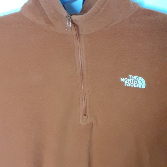 The North Face Fleece Polortec classic 1/4 Zip Jacket Sz Large - Picture 3 of 5